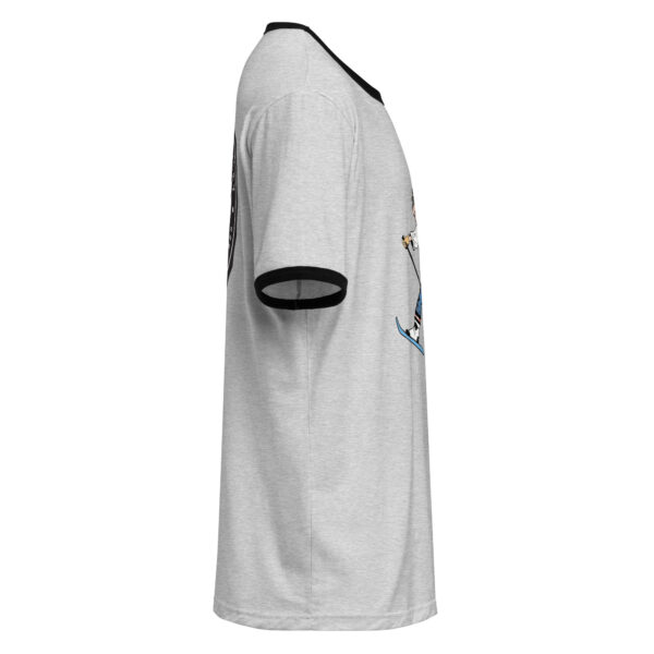 Jesus Skis In Jeans Shirt - Image 4