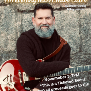 An evening with Carlos Calvo