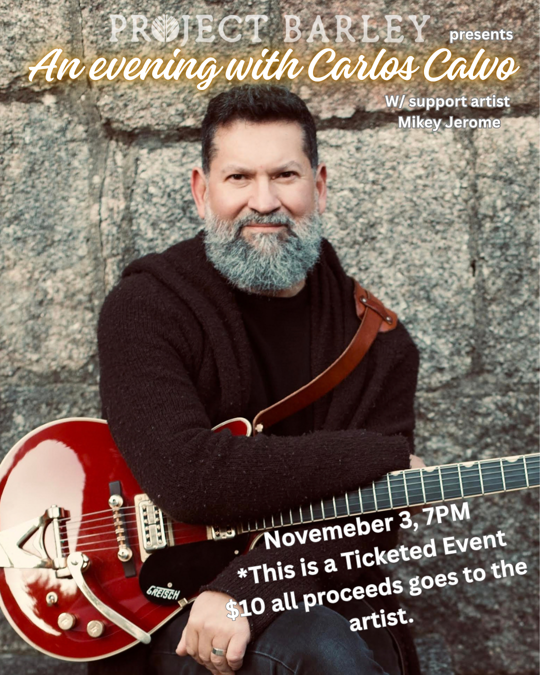 An evening with Carlos Calvo